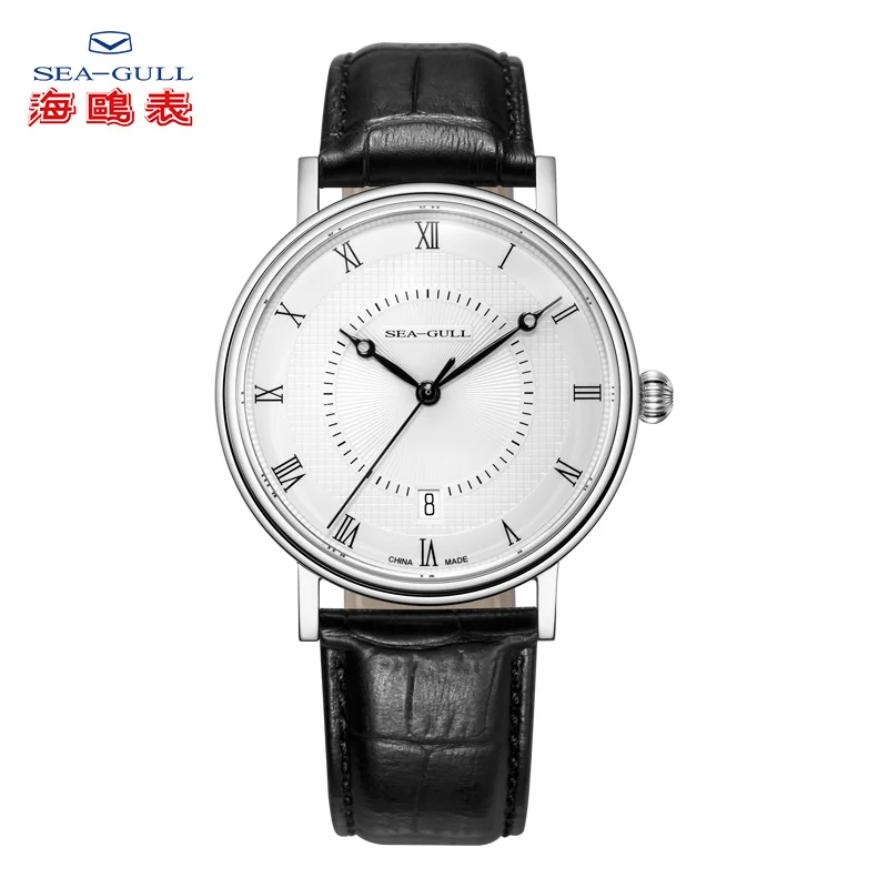 Seagull watch Business automatic mechanical watch Waterproof steel belt watch couple 819 11 6022 birthday gift 1