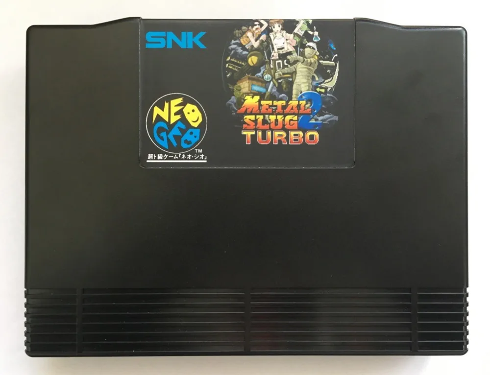 

NEOGEO AES Metal Slug 2 Turbo(Hacked) Game Cartridge and ShockBox for SNK NEO GEO AES Console