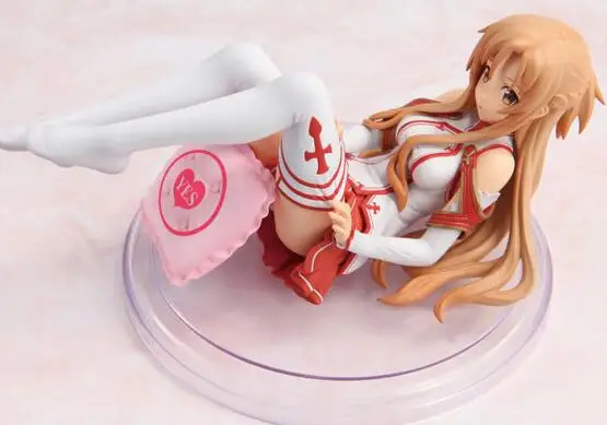 Anime Sword Art Online Action Figure Toys SAO Asuna sexy girl pillow Figure PVC Collection Model Doll gift with box Anime Sword Art Online Action Figure Toys SAO Asuna sexy girl pillow Figure PVC Collection Model Doll gift with box