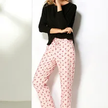 Зимняя Брендовая женская пижама для сна, хлопковая Домашняя одежда, femme, мягкая качественная Домашняя одежда больших размеров