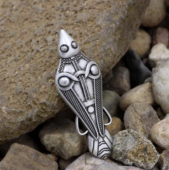 

youe shone Nordic Talisman Ancient Odin's Raven Viking Pendant Necklace