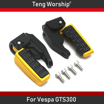 

For Vespa GTS300 ie Supers GTS150 Foot Rests Passenger Extensions Extended Footpegs Adapter GTS150 300 Rear Footrests