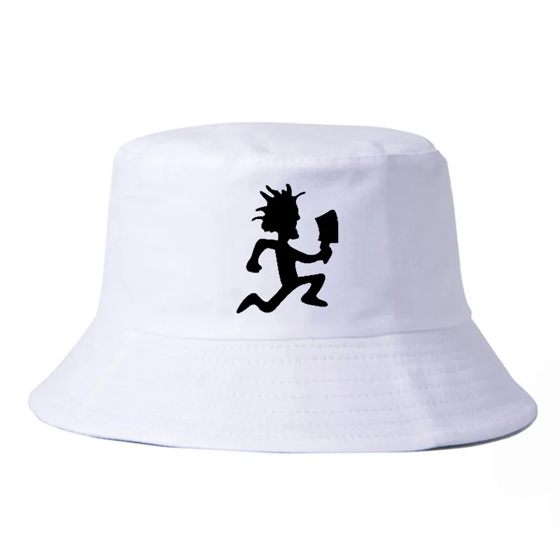 

Summer Insane Clown Posse Bucket Hats shading flat caps outdoor fishing hunting fisherman sunscreen folding cap