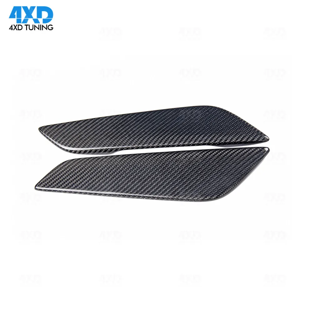 Las partes exteriores Fender Trim para BMW G30 de fibra de carbono de parachoques delantero Fender Trim respiraderos de aire serie 5 cuerpo cubierta lateral 2017, 2018, 2019, Las partes exteriores Fender Trim para BMW G30 de fibra de carbono de parachoques delantero Fender Trim respiraderos de aire serie 5 cuerpo cubierta lateral 2017, 2018, 2019,