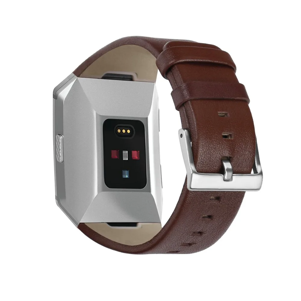 Кожаный ремешок для fitbit ionic, аксессуары, кожаный ремешок для fitbit ionic, подходит для запястья 5,5-8,1 дюймов, 2 цвета