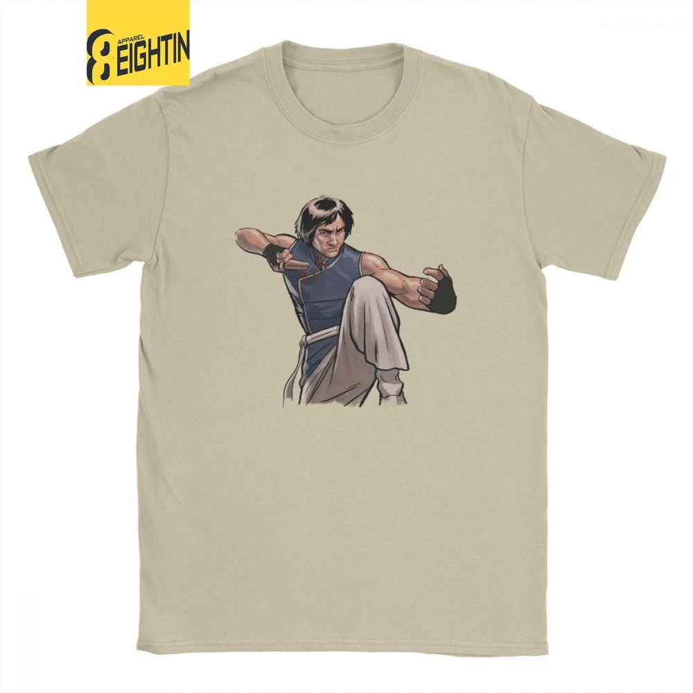 

Men Jackie Chan T Shirts Movie Chinese Dragon China Kung Fu Fight Cotton Clothes Vintage Short Sleeve Tees Printed T-Shirts