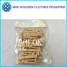100 шт 25 мм Мини Деревянный пружинный зажим | украшение Деревянный Баннер Клип | Рождественский подарок сумка булавка | высокое качество