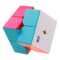 QiYi QiDiS магический куб 51 мм Мини Cubo magico гладкая красочная наклейка Головоломка Куб Professional Neo cube обучающая игрушка для детей