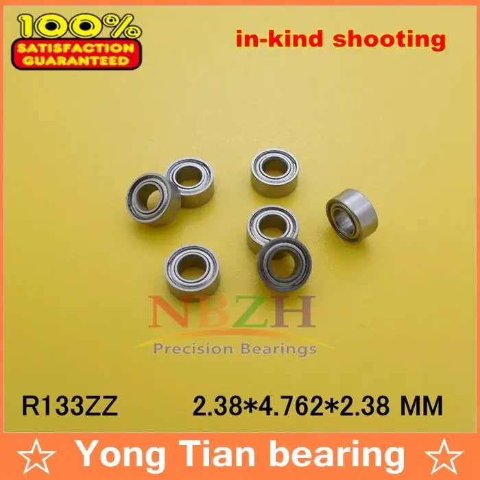 

1PC High Quality ABEC-5 Z2V2 R133ZZ3/32"x 3/16"x 3/32" inch 2.38*4.762*2.38 mm mini shielded ball bearing