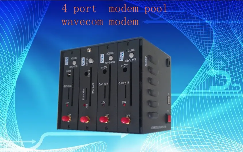 

4 port modem pool with Q2303