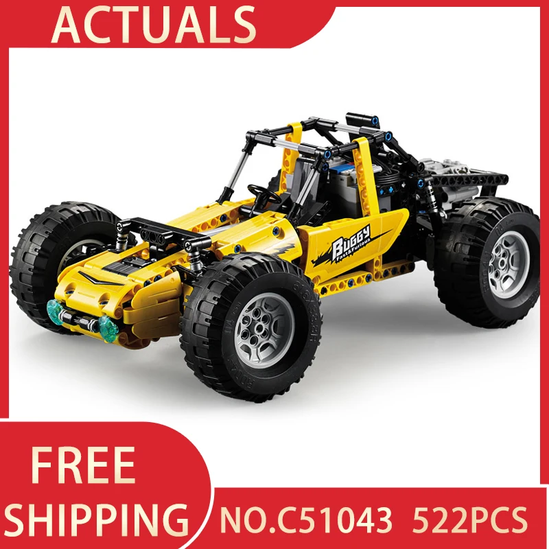 

522pcs Technic RC Car Electric Power Function Building Blocks DIY Toy Fit Legoed Cross Country All Terrain Off-Road Buggy Trucks