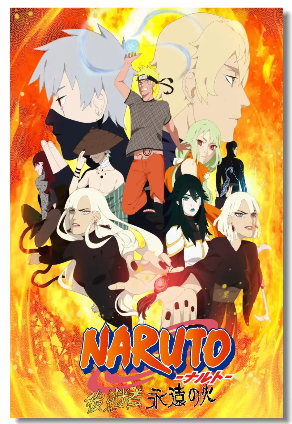 Sasuke Kakashi Supreme Wallpaper