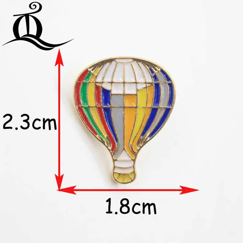 TQ 1 шт. cartoonHot воздушный шар звезды шаблон значки шпильки и броши для женщин мужчин нагрудные значки на рюкзак сумки нашивка для куртки O61 - Цвет: 4