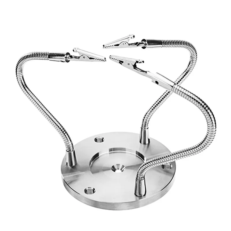 

Full Aluminum Alloy 3 Arms Soldering Station CNC Base PCB Fixture Universal Strange Third Hand Convenience Welding Tools