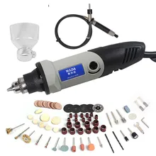 HILDA 400W Mini Electric Drill With 6 Position Variable Speed Dremel Rotary Tools Mini Grinding Power Tools HILDA 400W Mini Electric Drill With 6 Position Variable Speed Dremel Rotary Tools Mini Grinding Power Tools