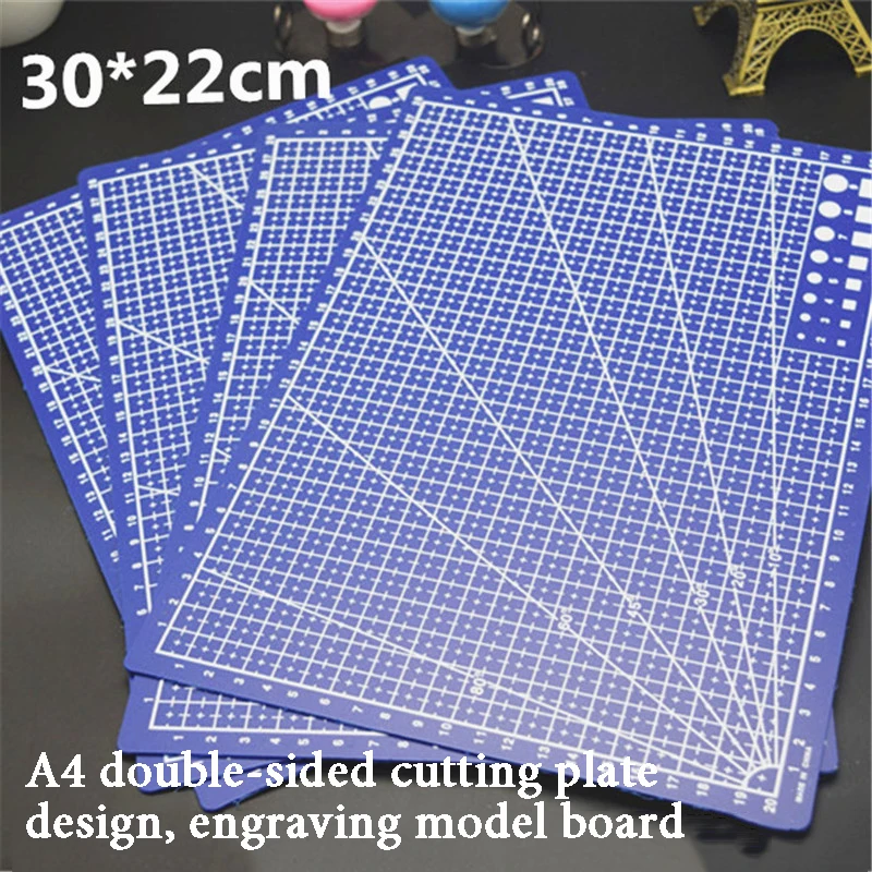 المهنية A4 الدقة المتقلب PVC 30*22 سنتيمتر خليط القاطع قاعدة قطع حصيرة للنسيج علبة من الجلد/الورق الحرفية عدد وأدوات