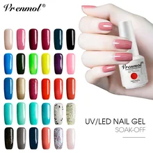 Vrenmol новейший 58 цветов Блестящий Гель-лак для ногтей отмачиваемый Полупостоянный УФ-гель лак DIY дизайн для ногтей