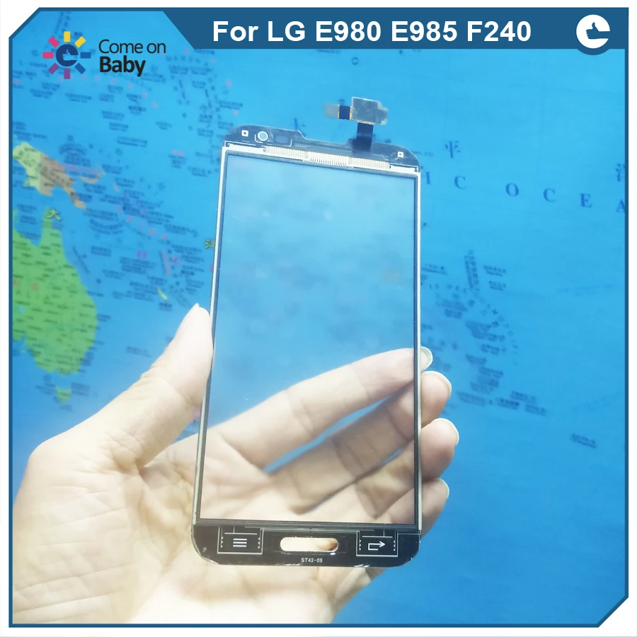 Лучшее качество 5 &quotдля LG Optimus G Pro E980 E985 F240 сенсорный экран дигитайзер Переднее