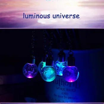 

wholesale 30pcs kawaii pen cute luminous universe pendant gel pen for school office students kids gift stationary items bulk