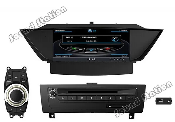 Sale X1 E84 DVD GPS For BMW X1 E84 2009 - 2013 Car Multimedia DVD GPS Navigation Navi Nav Sat Media MP3 Player Radio Stereo Receiver 8