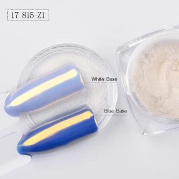 

1box Diamond Mirror Nail Glitter Shining Holographic Aurora Pigment Powder Shimmer Neon Shell Nail Dust DIY Nail Art Decoration
