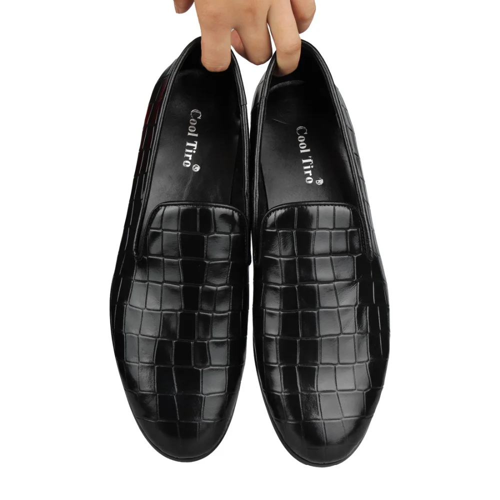 Crocodile pattern LOAFERS (14)
