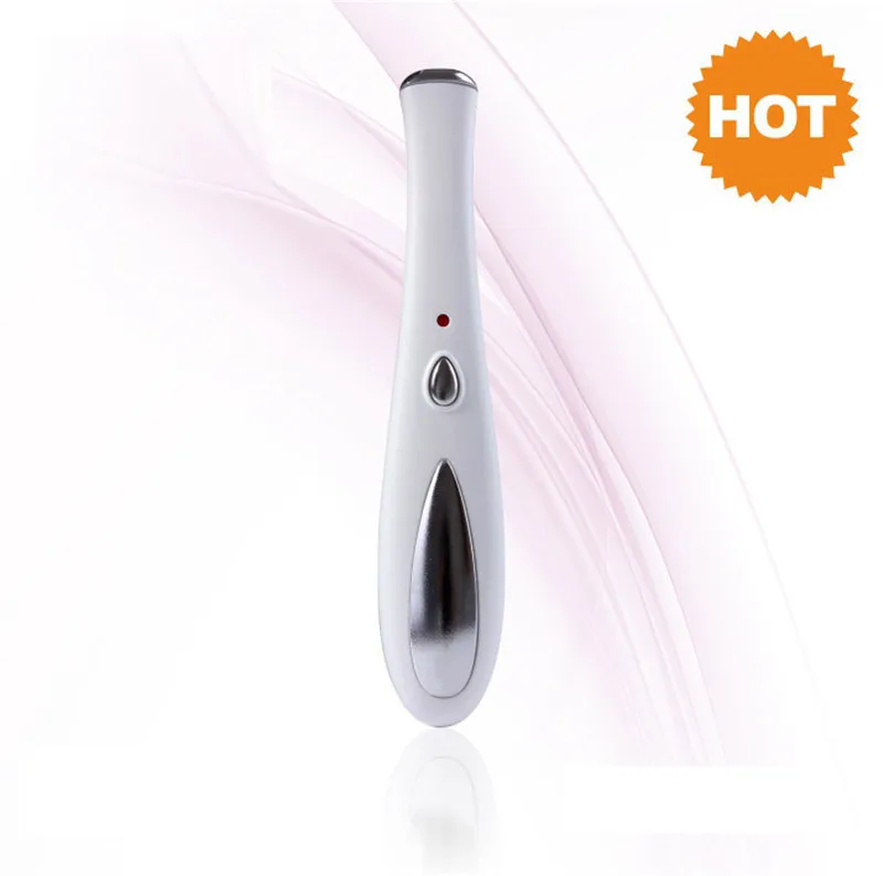Cuidados com a Pele Dispositivo de Beleza Ultra-som Terapia Fomentation Remover Sob-olho Bolsas Rugas Círculo Escuro Casa Spa Olho Massageador 9 Ultra-som terapia fomentation remover sob-olho sacos rugas
