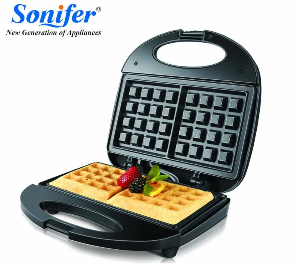 

220V Electric Waffles Maker Electric Sandwich Iron Machine Bubble Egg Cake Oven Breakfast Machine Sonifer