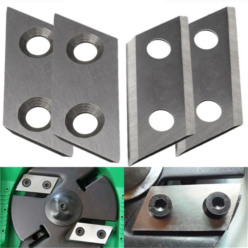 2 cái/bộ Vườn Shredder Chipper Lưỡi Máy Cắt Đặt Cho Sinh Thái ES1600 McCulloch MCS2001|Dụng cụ| - AliExpress