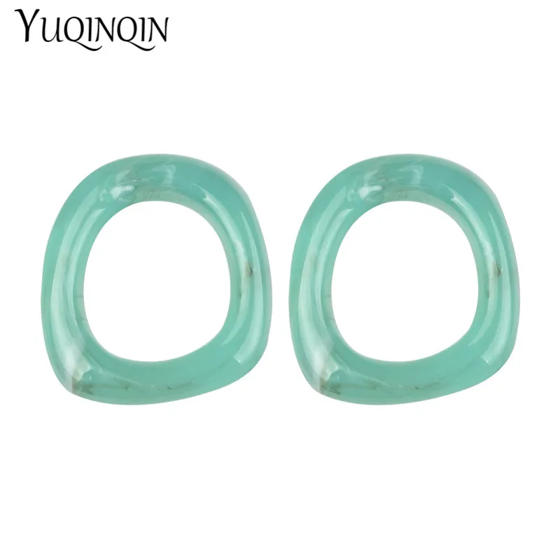 

Classic Geometric Acrylic Resin Fashion Big Earrings for Women Circle Earring for Girls Large Charm Party Round Jewelry Brincos