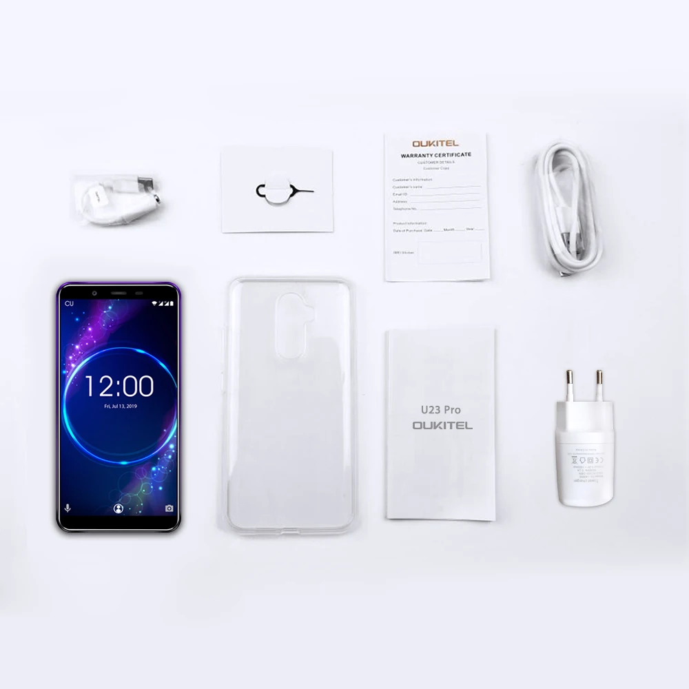 Oukitel U25 Pro 5 &quot2.5d Incell дисплей 13mp + 2mp/5mp Android 8 1 мобильный телефон Mt6750t Восьмиядерный 4g