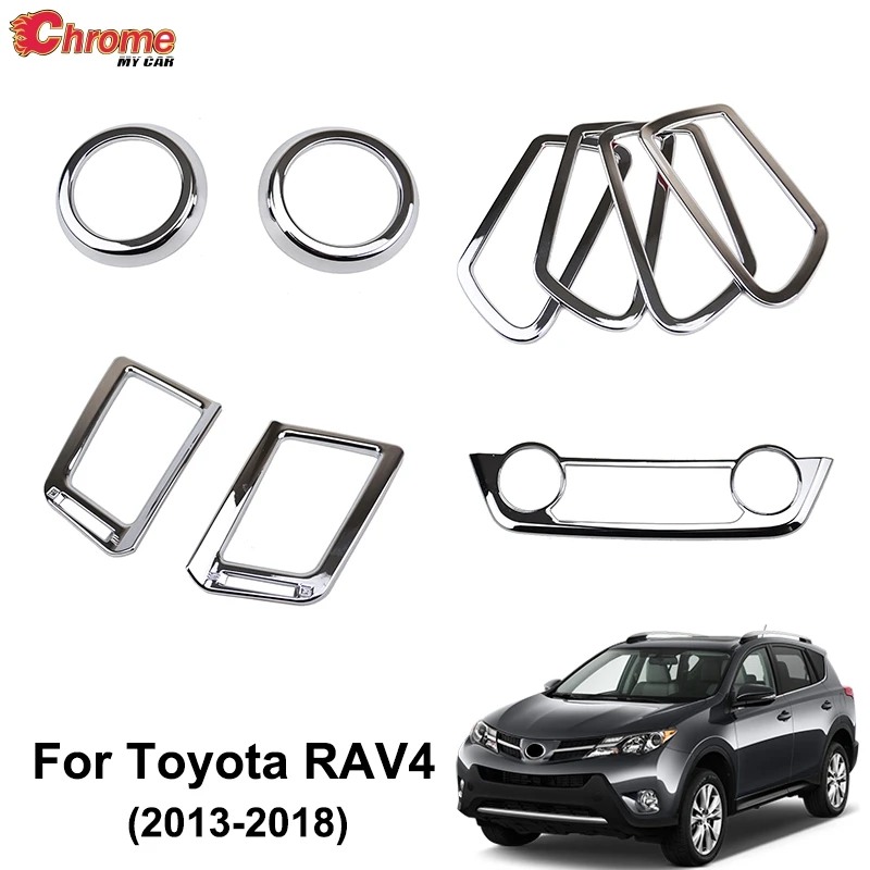 Для Toyota RAV4 2013 2014 2015 2016 2017 2018 хромированная внутренняя дверная ручка