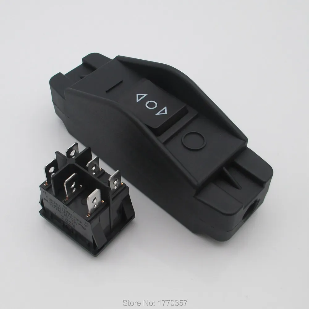 

1 PCS Bilateral Reset Ship Type Switch Middle Stop Foot 3 To Turn To Reversing Press Down Connect Automatic Springback 16A