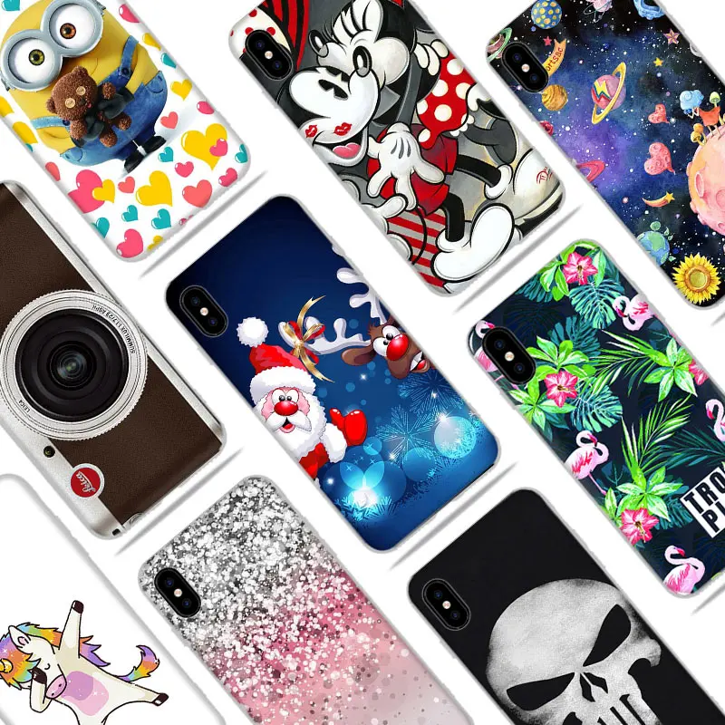 

Doogee X55 TPU Case For DoogeeX55 5.5'' Phone Back Cover Minions Painting Soft Silicone Case For Doogee X55 Protective Bag Shell