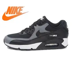 Оригинальные Nike оригинальные Кроссовки WMNS AIR MAX 90 резиновые женские кроссовки дышащие спортивные уличные кроссовки 325213 для отдыха