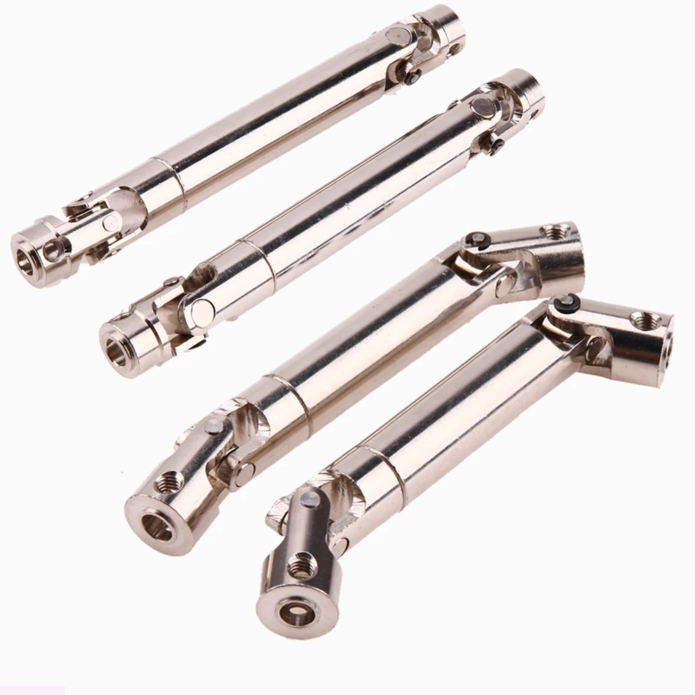 

2pcs Stainless Steel Drive Shafts Ultimate Handling for 1/10 RC Crawler Axial SCX10 CC01 RC4WD D90 D110