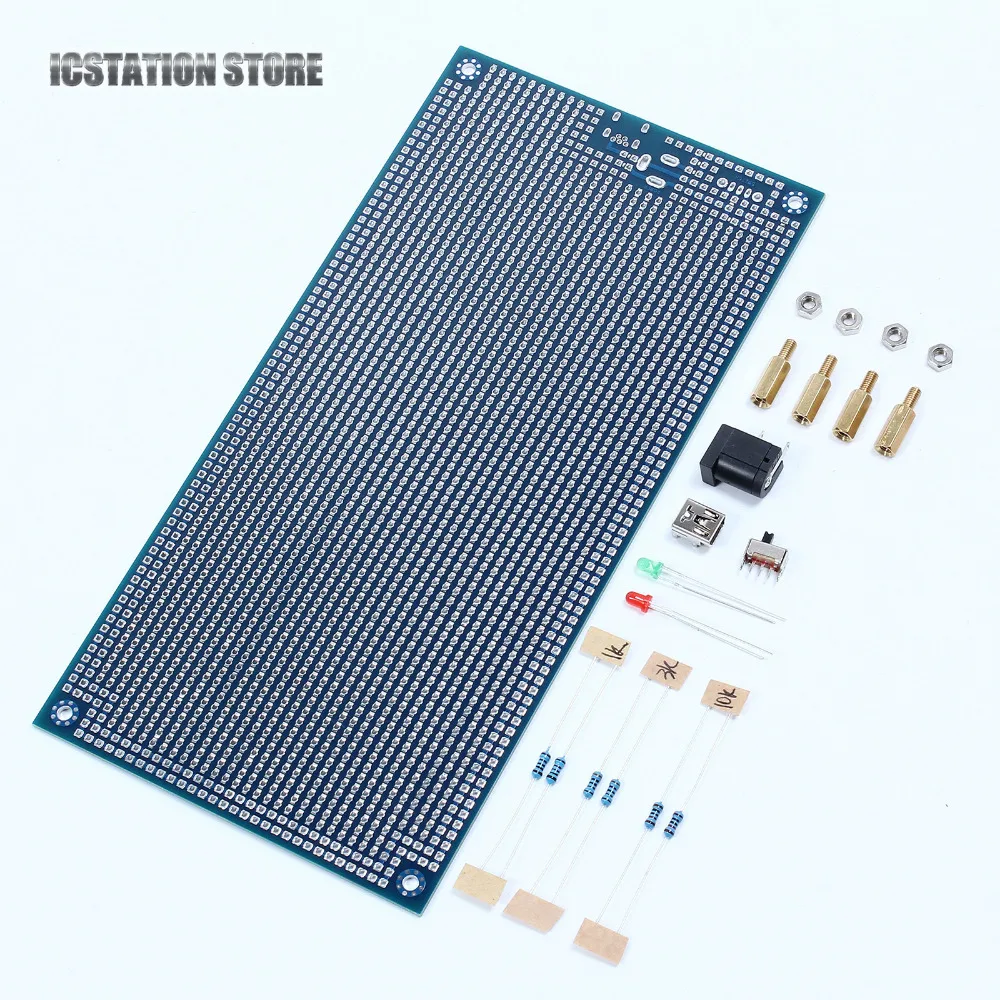 

95*190mm DL-EB03 Universal Board Double Side Experiment Board Prototype PCB Board Breadboard