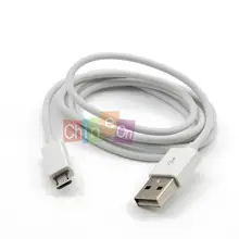 Черный+ белый цвета 2 шт микро USB синхронизации данных Кабель зарядного устройства для htc ONE X/S android телефонов