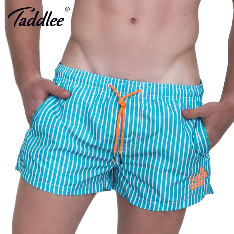 

Taddlee Brand 2017 New Summer Men Beach Shorts Board Jogger Boxer Trunks Quick Drying Swimwear Swimsuit Plus Size Shorts