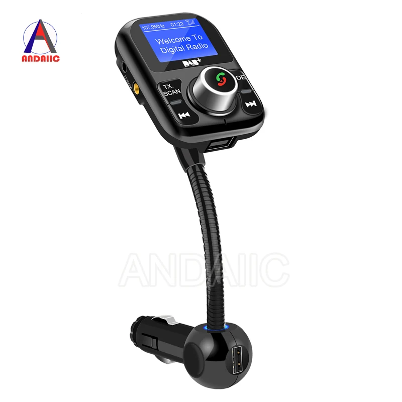 Car DAB plus radio adapter receiver antenna tuner auto DAB bluetooth