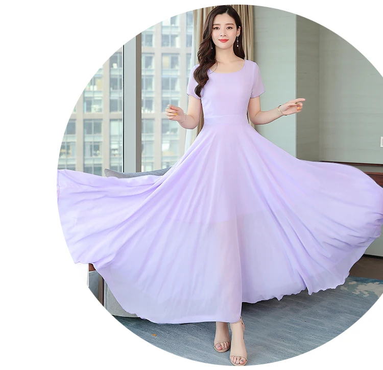 10 цветов, летнее женское сексуальное платье миди в стиле бохо, Vestidos, современное элегантное плиссированное платье с круглым вырезом и короткими рукавами, платья для пляжного клуба и вечеринок