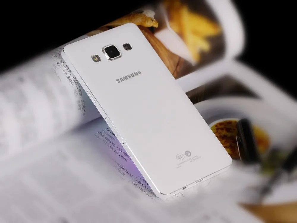 Brand new original Samsung Galaxy A5 A5000 13.0MP 5.0 Inch 2GB+16GB Quad Core Dual SIM Smartphone A500F 1 SIM white 12