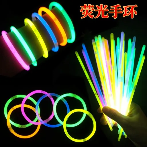 100 bar concert lightsticks wholesale disposable silver rod party supplies luminous sticks gifts | Дом и сад