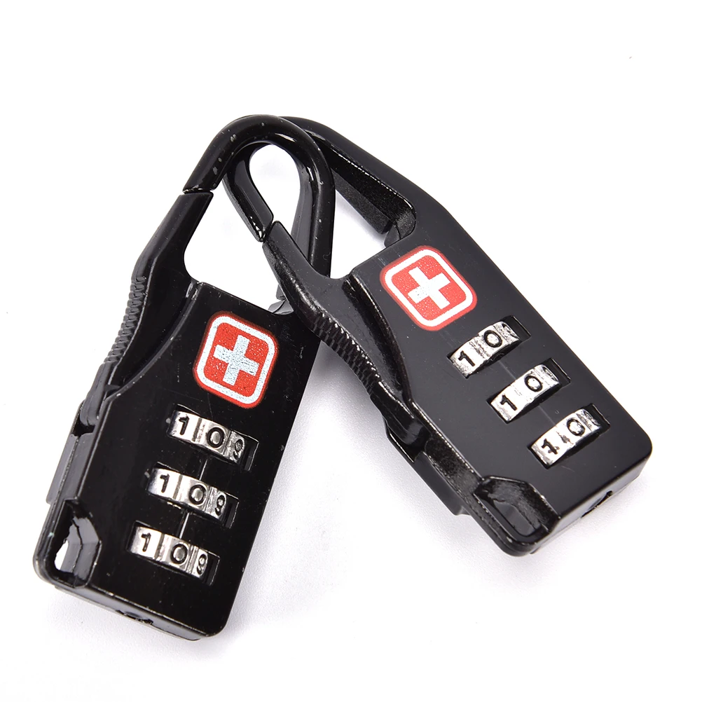 

3 Digit Combination Password Luggage Code Lock Mini Suitcase Lock For Travel Travel Accessories
