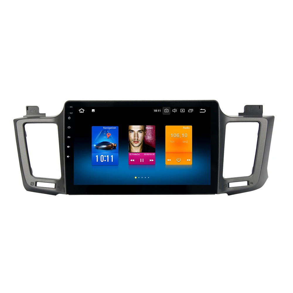 10," 2din Android 9,0 Автомагнитола Стерео gps для Toyota RAV4 2013 RAV 4 без автомобильного dvd-плеера мультимедиа авто