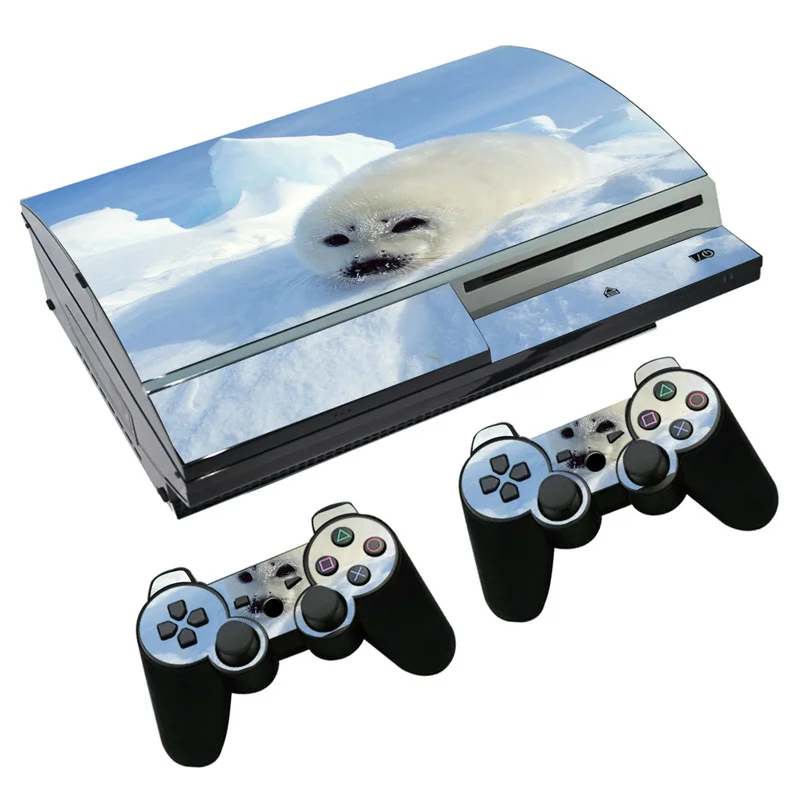 

Super New Version Design Decal Cover and Skin Sticker for PS3 fat Console and Controller