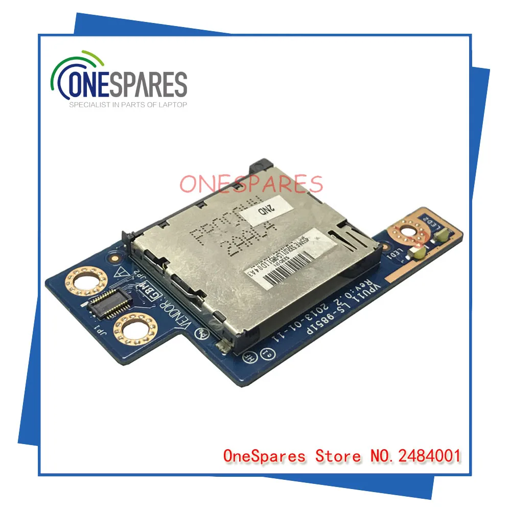 Laptop SD card reader board For HP M6 K M6 For ENVY14 727465 001 ls