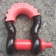 3/" 23 мм 4,75 T 28,5 T U Тип Скоба с крышкой для лебедки буксировочный ремень сверхмощный крюк такелаж для веревка для гор ATV UTV буксир