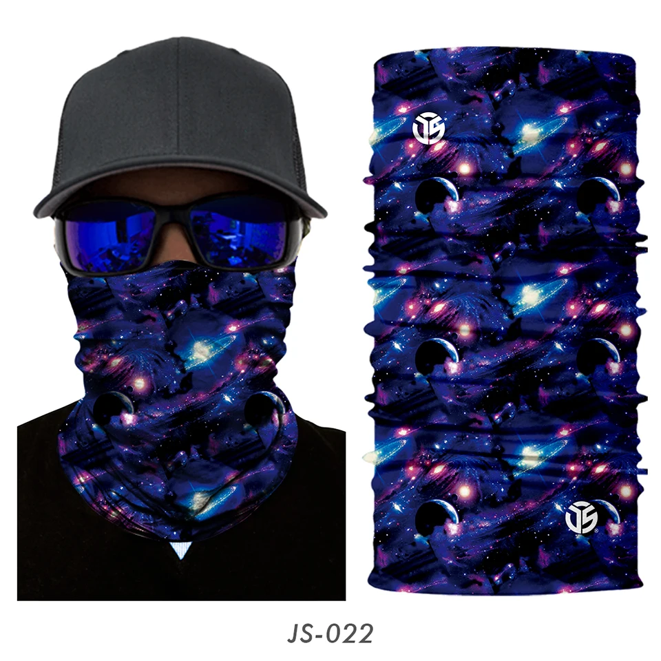 3D бесшовный волшебный шарф звездное небо, грелка для шеи, маска для лица, повязка на голову, повязка на голову, бандана, велосипедная мужская повязка