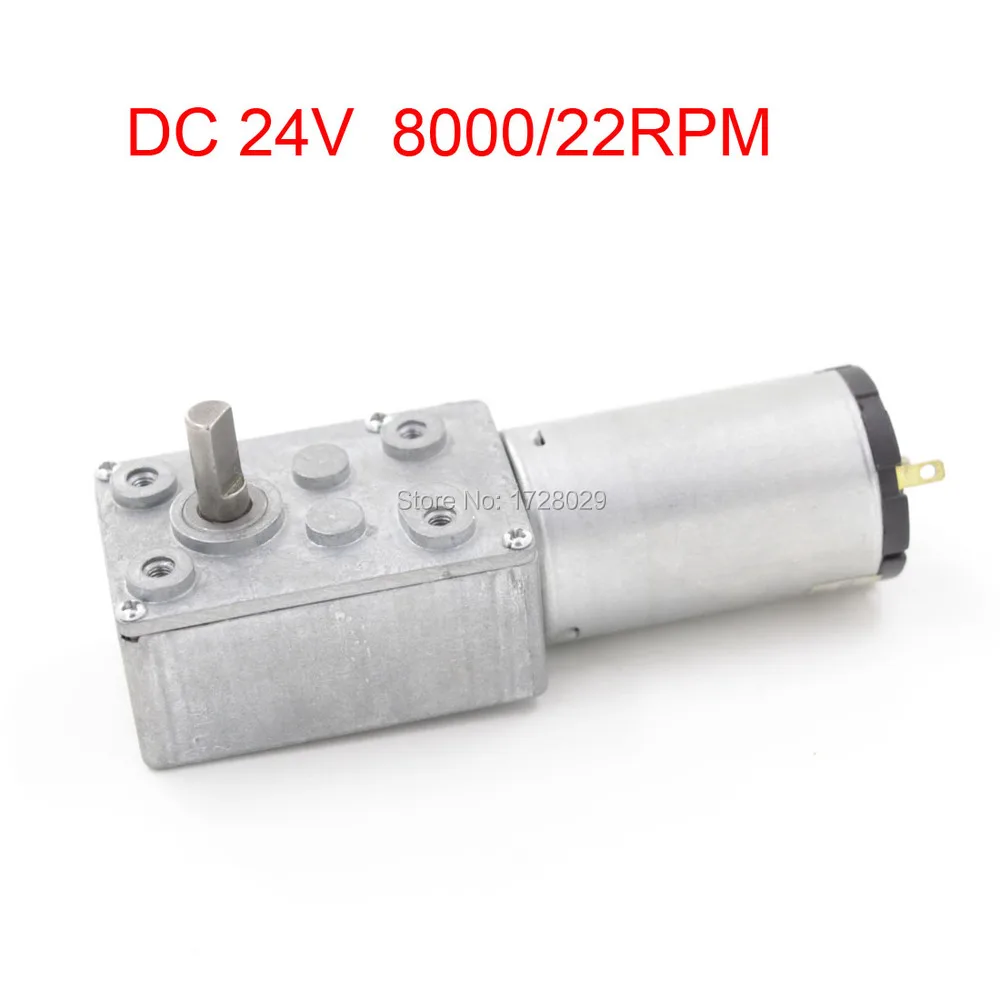 8000/22RPM Speed Reducer Worm Gear Motor DC 24V 70JSX300-395 | Обустройство дома